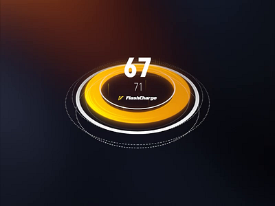 IQOO Flashcharge animation design motion graphics ui ux 充电 动效设计