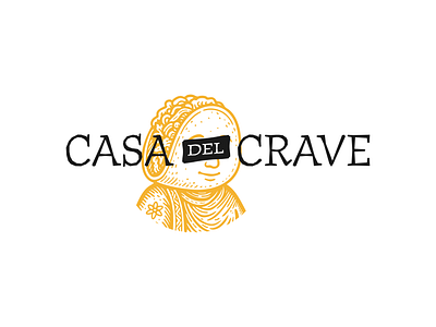 CASA DEL CRAVE - TACO BRAND authentic brand branding design graphic design illustration illustrative logo logomascot mascot mexican street taco tacos typography vector