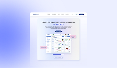 timebutler | ui/ux | rebrending app branding design graphic design illustration landing page logo ui vector web design