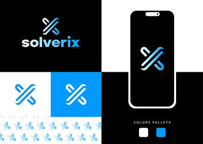 Solverix branding design designer graphic design logo vector