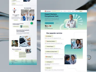 Hello Creatives, Here is Health care Website Design. android app apple doctors healthcare hospital medical product design ui ux webdesign