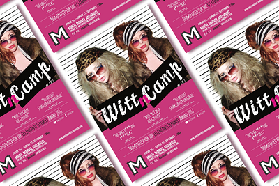 Cabaret act branding branding graphic design social media video