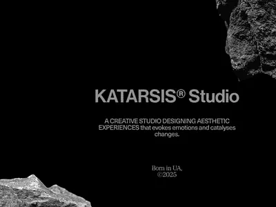 KATARSIS® Studio | Coming Soon agency bold branding clean graphic design logo studio ui ux webdesign website