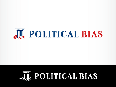 Political Bias Logo app branding design graphic design illustration logo typography ui ux vector