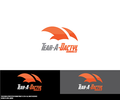 Tear A Dactyl Logo app branding design graphic design illustration logo typography ui ux vector