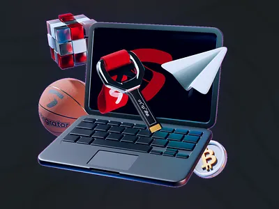 Compare Our Casino Solutions — 3D Web Illustration 3d 3d render 3ddesign 3dmodeling 3drender animation blender blender3d cinema4d custom icons motion graphics visualization