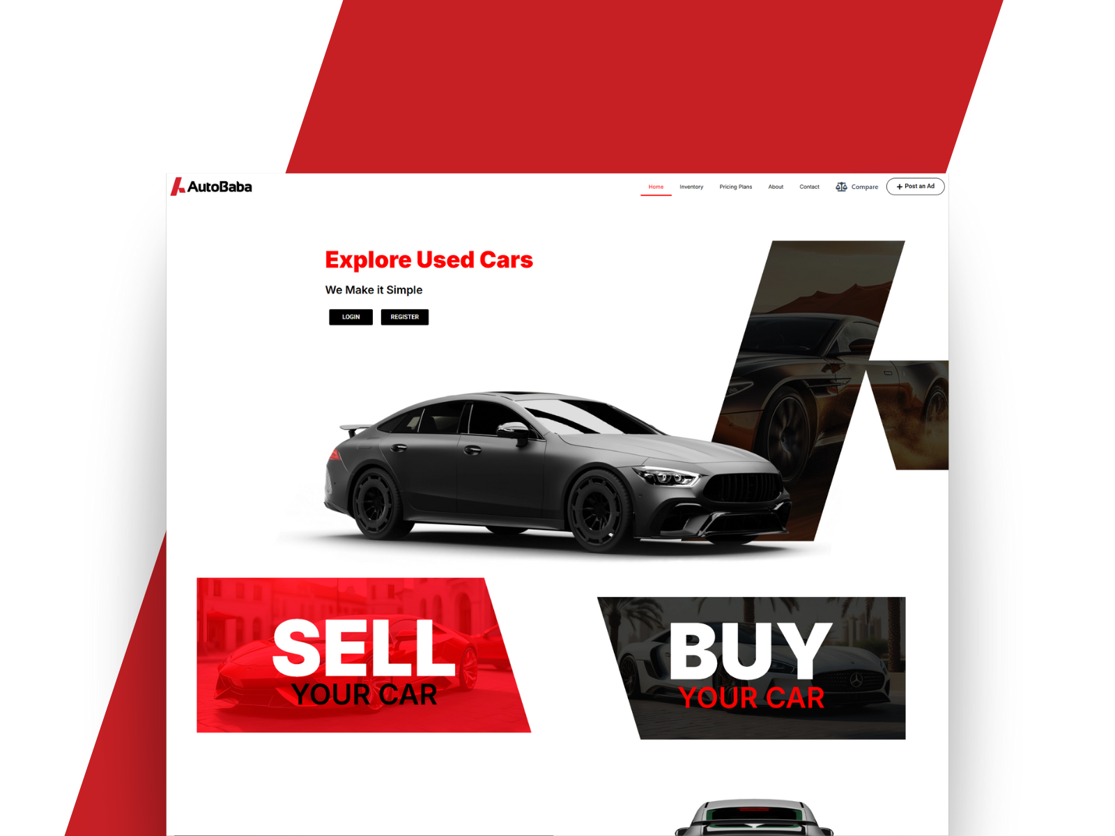 Cars Classified Website with Dynamic Listings websiteforcarsales
