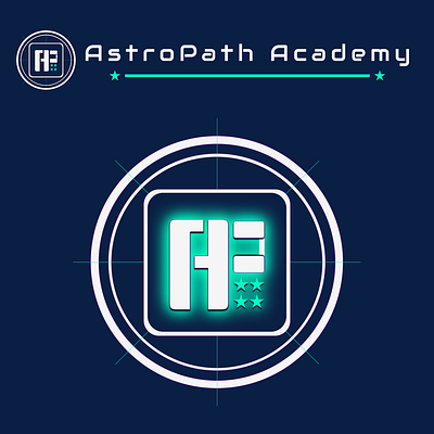 AstroPath Academy - Logo Design astropathacademy brandidentity branding creativedirection designinspiration digitalfutures edtech futuristicdesign logo logodesign modernlogo space spacetheme typographydesign