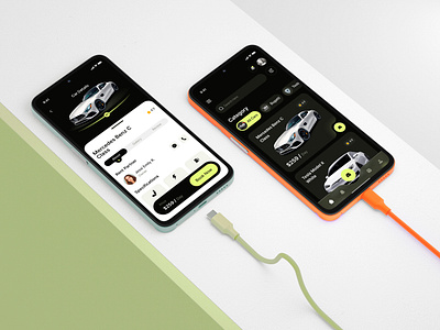 Luxury Car Rental App UI Design | Visual Design app app design car car rental app graphic design laws of ux modern ui design modern ux law trendy ui ui design ui laws ux ux design ux law