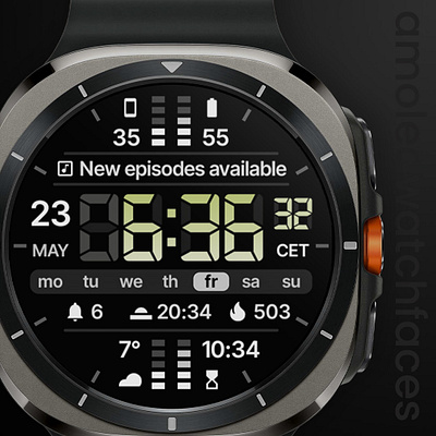 TACT 5 Watch Face amoled watch faces amoledwatchfaces android 16 android wear app watchface wear os wear os 5