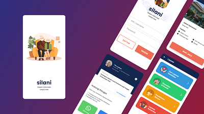 Silani: Empowering Seniors with Accessible Healthcare figma mobile ui ux