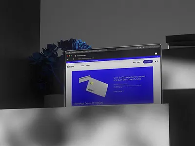 Future Mortgage Landing Page | Modern UI/UX inmersiveuiux