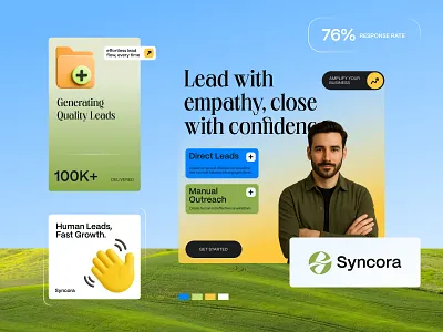 Visual Identity for Lead Generation Software 📨 brand designer brand guidelines brand identity brandbook branding branding design design email marketing hh identity lead generation logo logo design logo mark logotype logotype design smm social media startup visual identity