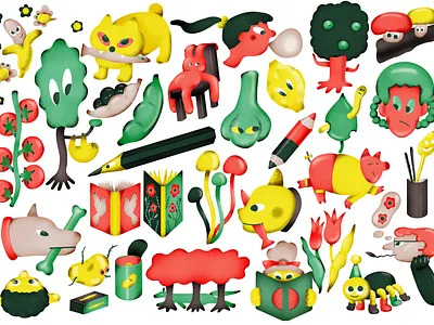 Life moves on, and we do our best. animal busy cat design editorial illustration food graphic design human illustration life pattern