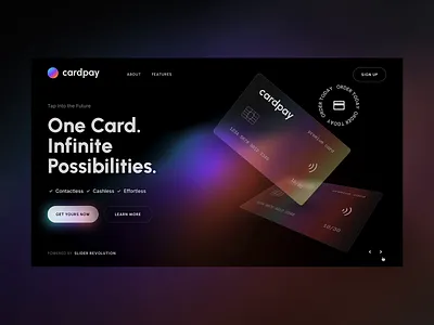 cardpay – Fintech Payment Slider Template for WordPress credit card debit card ecommerce finance fintech hero payment slider slider revolution template ui ux webdesign wordpress