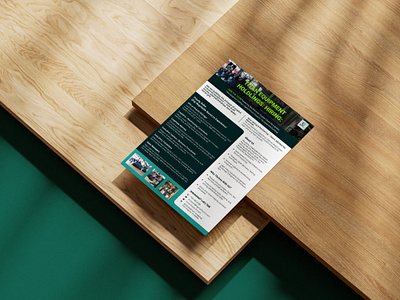 Corporate Flyer Design Titan Equipment Flyer ​​​​​​​ institute psd flyer