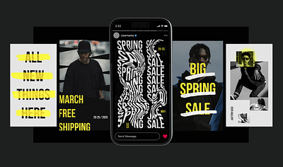 SOCIAL MEDIA STORYTELLING GRAPHIC DESIGN branding design graphic design mockup social media post socialmedia storytelling vector