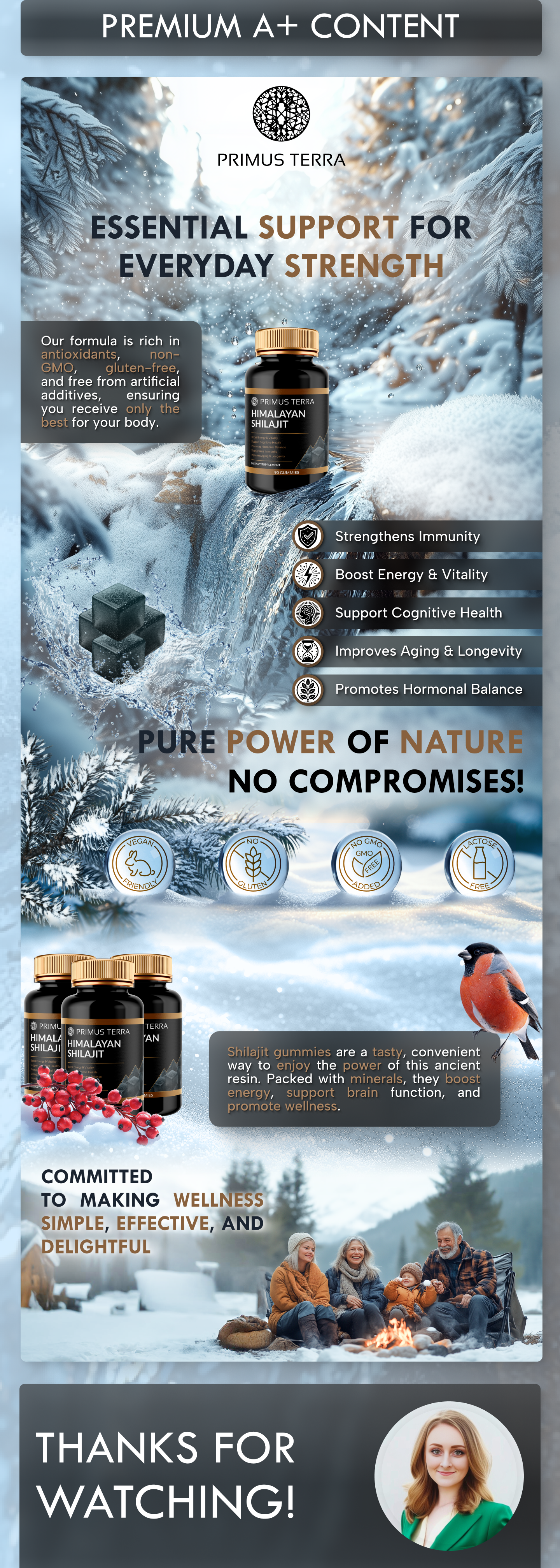 Example of Amazon Premium A+ Content/ Ebc Design