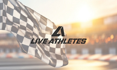 Live Athletes Logo Design branding corporate logo creative logo design graphic design illustration logo logo design minimal logo others logo player logo racing logo