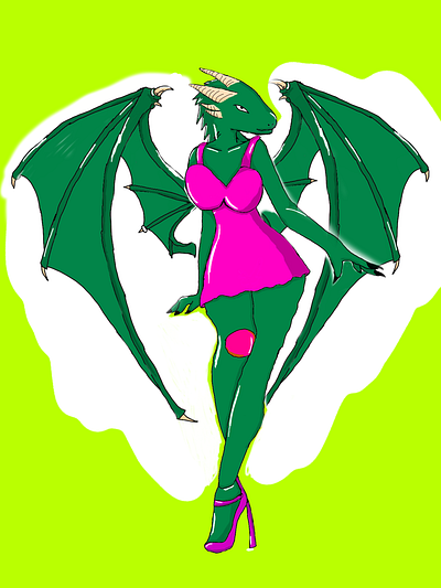 illustration of a dragon 3d animation branding graphic design logo motion graphics ui