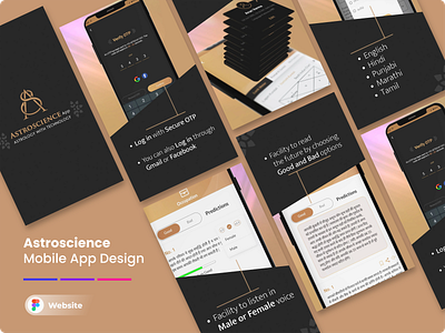 AstroScience App Design UI/UX app design designing figma graphic design mobile mobileapp ui ux