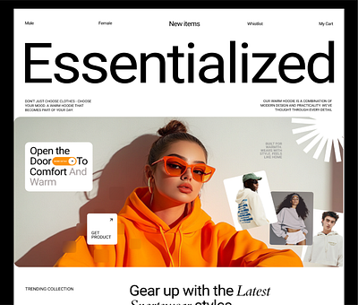 SavvySweats clothing e commerce fashion ui