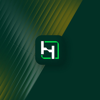Modern H logo design brand identity branding design h logo icon logo logo designer logotype modern logo