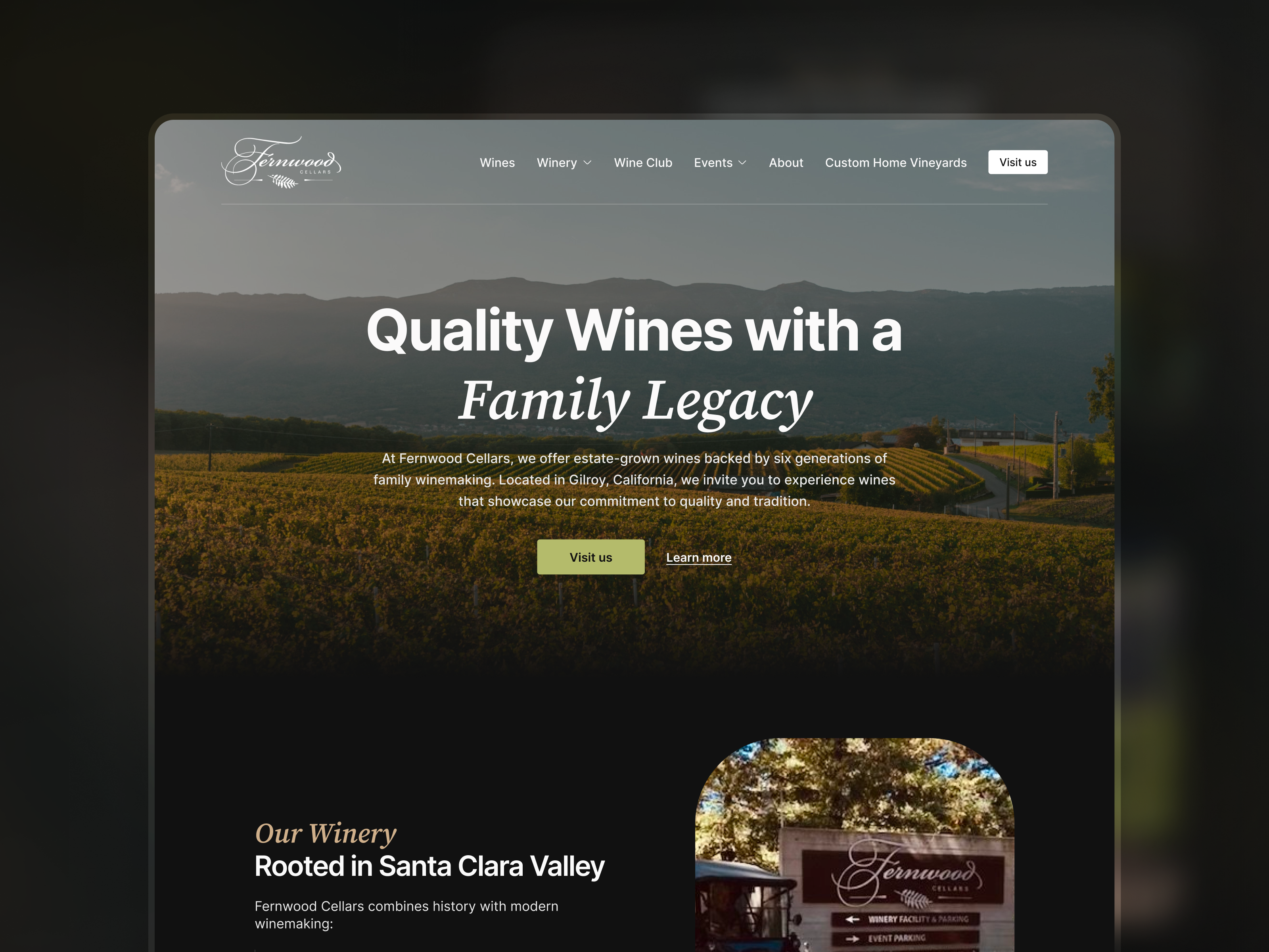 Example of Website Design