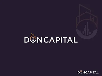 Doncapital Logo Design animation branding design graphic design identity illustration illustrations logo minimalist motion graphics realeasted typography ui