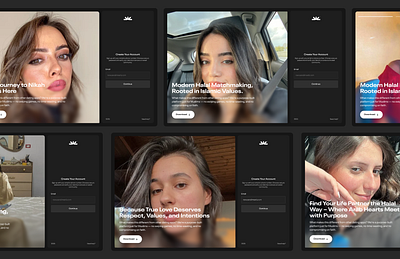 Dating App Onboarding customizable match preferences