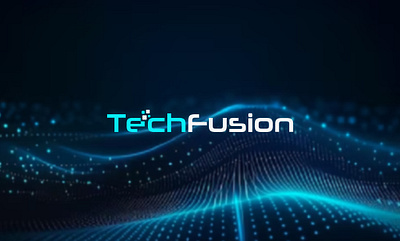 TechFusion – Innovative IT Solutions Logo branding corporate logo creative logo design graphic design illustration logo logo design minimal logo tech company tech logo