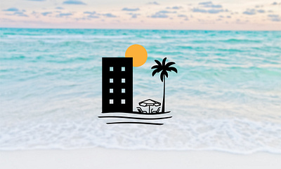 J.S. Hotel – A Serene Identity for a Beachside... bech logo branding corporate logo creative logo design graphic design hotel logo illustration logo logo design minimal logo rastrond logo sea logo