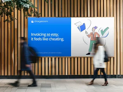 Branded Illustrations billboard branding environmental