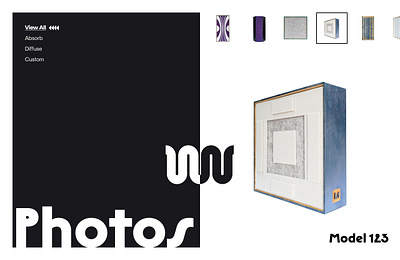 Gallery Concept acoustic modules audio cards daily ui gallery photo gallery photos ui visual design