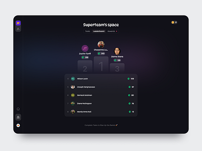 Leaderboard achievements lesaderboard productivity rankings rewards web3