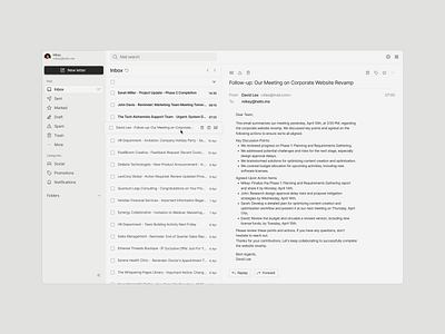 Mailbox desktop email mail text ui