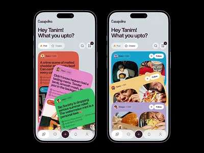 Casapolino — UI/UX Design for food critique mobile app app design connect critique food foodbank hangout interaction interface design ios ios app mobile app product product design restaurant social media tanim ui uiux design ux waxyweb