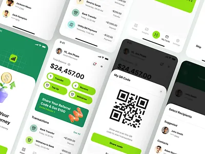 Fina - Finance App UI Kit banking app banking app ui finance finance app finance app ui finance app ui kit finance application finance dashboard finance dashboard ui finance ui finance ui kit design ui uxui