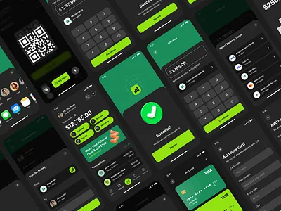 Fina - Finance App UI Kit app app dark theme application branding dark theme dashboard app dashboard app design finance app finance app dark theme finance app ui finance app ui kit finance dashboard design finance ui design finance ui kit tranfer app ui ui design ui design app uiux uxui