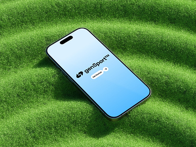 mobile concept for GenSport™ design concept homepage landing page mobile exploration sport sport landing page sport mobile ui ui ui design uiux website design