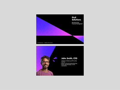 Seed Funding Pitch Deck Teaser - Fin X Solutions ai pitchdeck branding clean pitch deck clean presentation cover page dark theme presentation figma slides investor deck investor presentation keynote pitch deck pitch deck design powerpoint presentation saas presentation tam sam som team slide ui