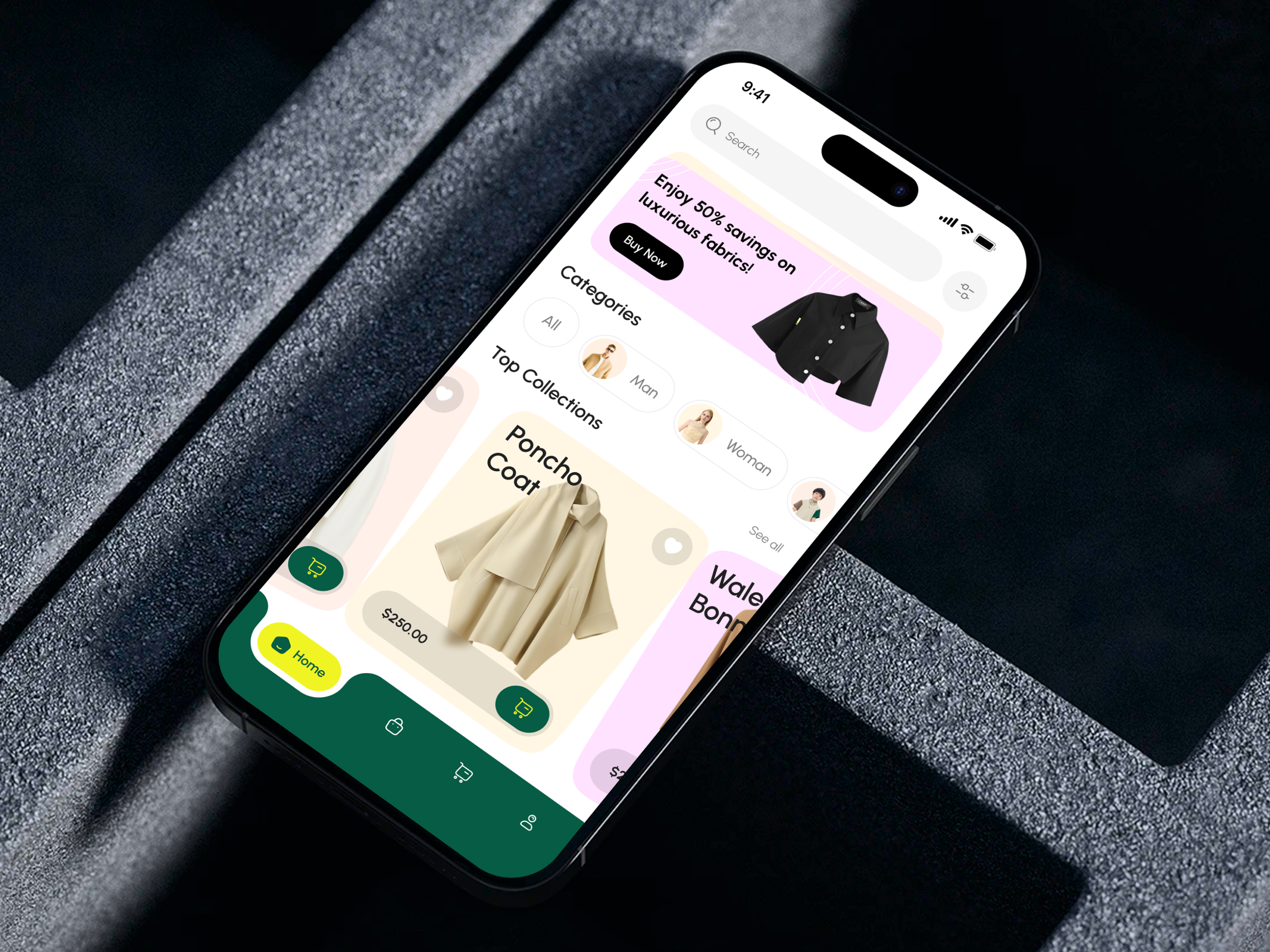 Example of UI UX Design For Mobile App