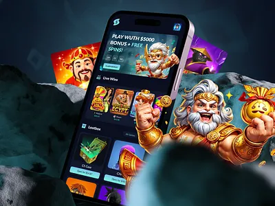Casino Mobile app bets betting betting app casino casino app casino game design casino mobile app coinflip gambling gambling app game design gaming mobile app online casino rewards casino slots spin stake mobile app wheel