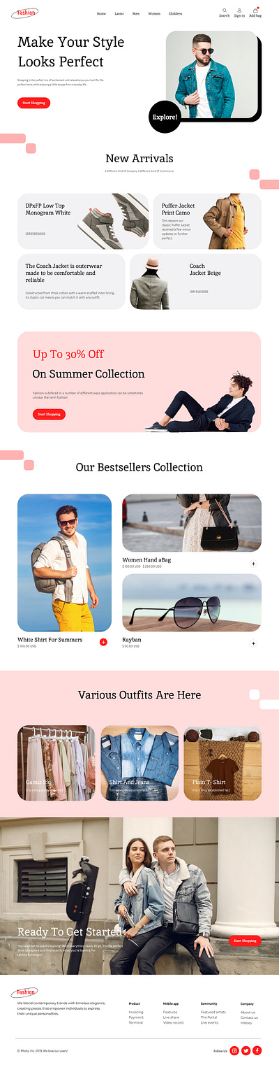 Shooping web desing graphic design shooping web desinging