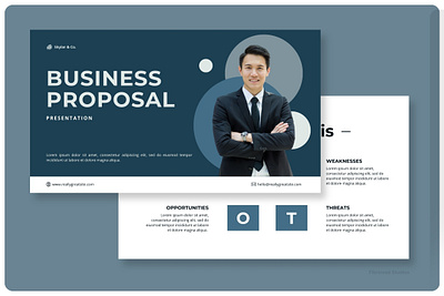 Business Proposal Presentation Template design