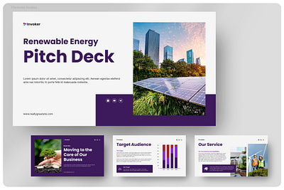 Invoker Renewable Energy - Pitch Deck Presentation Template template