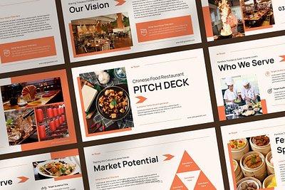 Royal Chinese Food Restaurant – Pitch Deck template