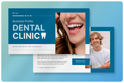 Dental Clinic - Business Proposal Presentation Template modern