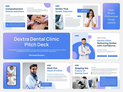 Dextra Dental Clinic - Pitch Deck pitch professional