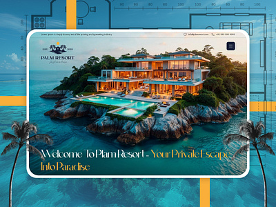 PALM RESORT Website blog website build wordpress website business website create website digitaldesign ecommerce website figma ui design landing page responsivewebdesign shopify uiuxdesign userexperience uxresearch webdesign webdevelopment website builder wordpress wordpressdevelopment wordpressplugins wordpressthemes